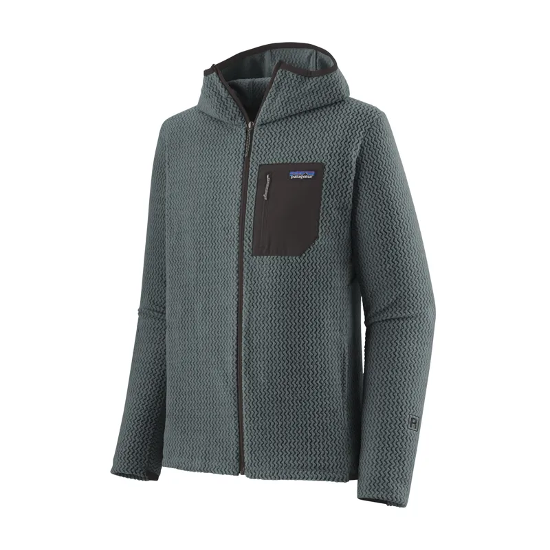Patagonia R1 Air Full-Zip Hoody in Nouveau Green